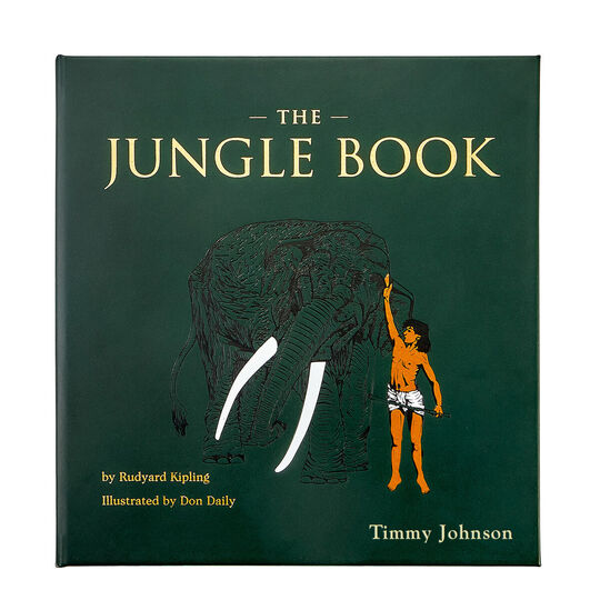The Jungle Book Personalized Leather Book